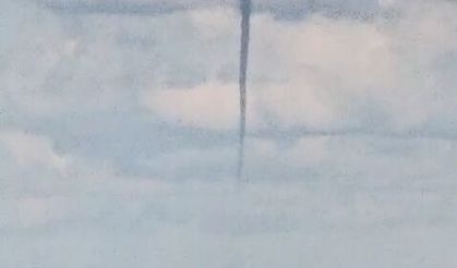 Zonguldak'ta aynı anda gökkuşağı ve hortum