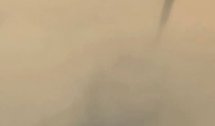 Zonguldak'ta denizde hortum oluştu.