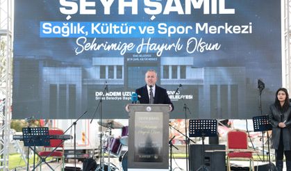 Sivas’ta Şeyh Şamil Sağlık, Kültür ve Spor Merkezi Hizmete Açıldı