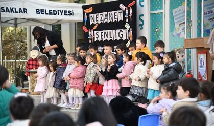 Pursaklar’da Minikler Nezaketi Öğrendi