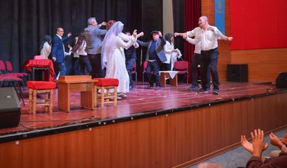 Beypazarı’nda “Hoş Geldin Azizim” Oyunu Seyirciyle Buluştu