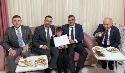 MHP Beypazarı İlçe Başkanı Erdoğan Orhan’dan ev ziyaretleri