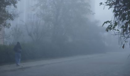 Keşan’da sabah sis bastı: Görüş mesafesi 20 metreye düştü