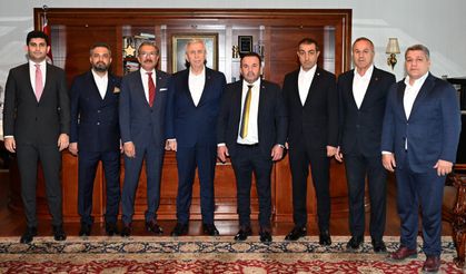 Ankaragücü Yönetim Kurulu’ndan Mansur Yavaş’a Ziyaret!
