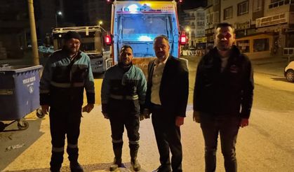 Pursaklar’da Temizlik Çalışmaları Aralıksız Sürüyor