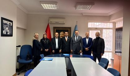 AK Parti ve Yeniden Refah’tan DSP’ye bayram ziyareti