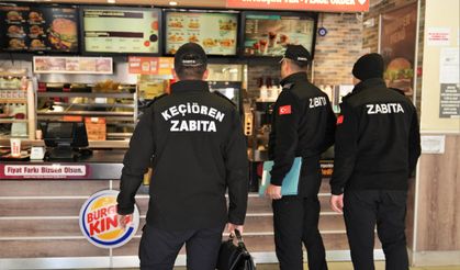 Keçiören’de işletmelere atık yağ ve hijyen denetimi