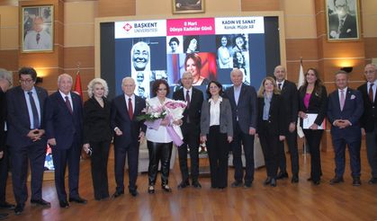 Müjde Ar, Kadınlar Günü’nde Başkent Üniversitesi’nde konuştu