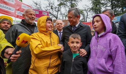 Özgür Özel, Ankara'da maden işçilerini ziyaret etti!