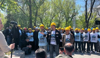 Madenciler Enerji Bakanlığına Yürümek İçin Bekliyor!