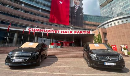 CHP'de Özel'in makam araçları satılığa çıkarıldı