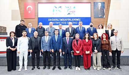 Başkentin sanayi üssü Ostim OSB’yi Ankara medyası yerinde inceledi