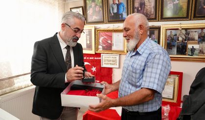 Babalar Günü’nde Şehit Ailelerine Anlamlı Ziyaret