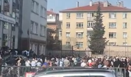 LGS Sabahı Tepki Çeken Görüntü!