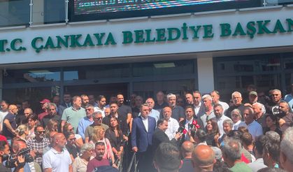 Çankaya Belediyesi Önünde Destek Bekleyişi!