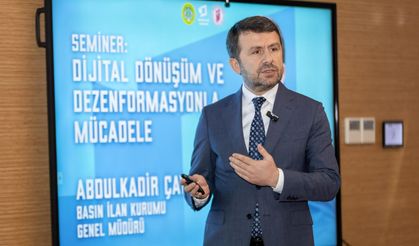 BİK Genel Müdürü Çay’dan öğrencilere dezenformasyon uyarısı