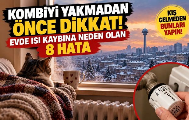 Kış gelmeden bunları yapın! Doğalgaz faturasını düşürmenin 8 yolu