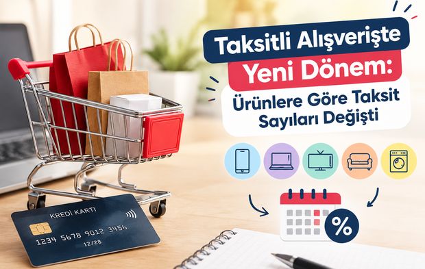 Taksitli Alışverişte Yeni Dönem: Ürünlere Göre Taksit Sayıları Değişti