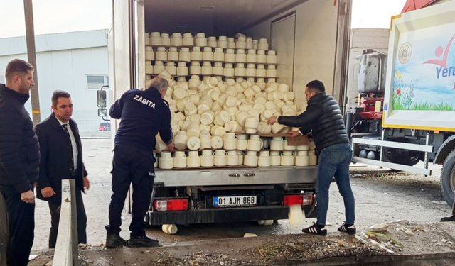 Yenimahalle Zabıtasından bozuk peynir baskını