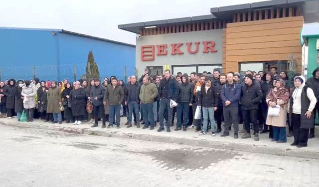 EKUR Et Entegre işçileri direnişte