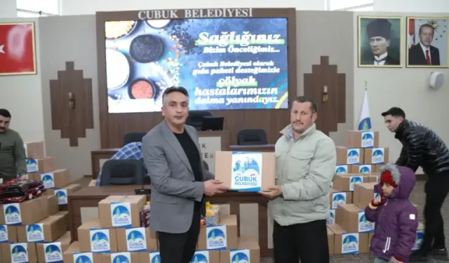 Çubuk Belediyesinden çölyak hastalarına destek