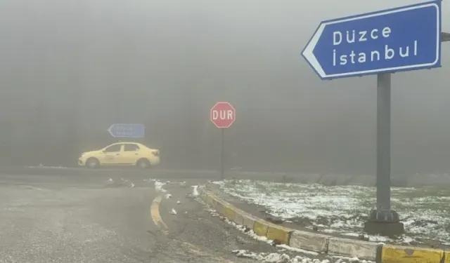 Bolu Dağı sise mahkum