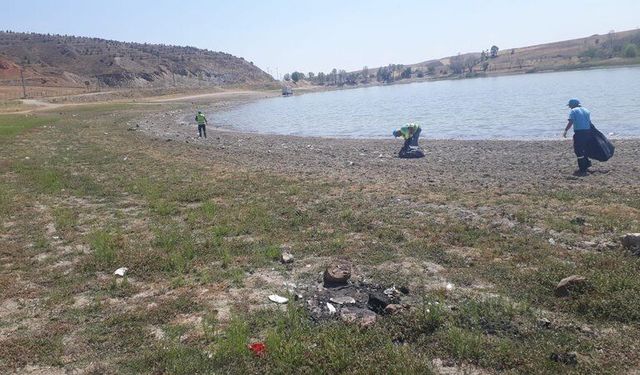 Çubuk'ta çevre temizliği