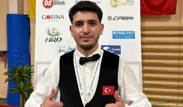 Mustafa Oğuz Ceylan'dan 3 Bant Avrupa Şampiyonası'nda gümüş madalya