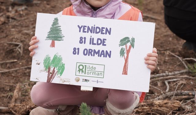 '81 İlde 81 orman' projesinde Bursa'ya 10 bin fidan dikiliyor