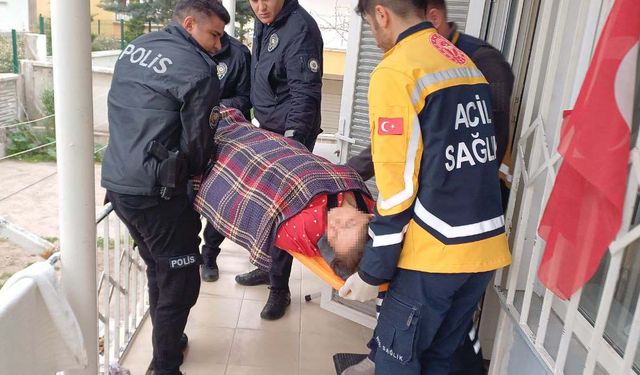 Aksaray'da bir kadın bıçaklandı!
