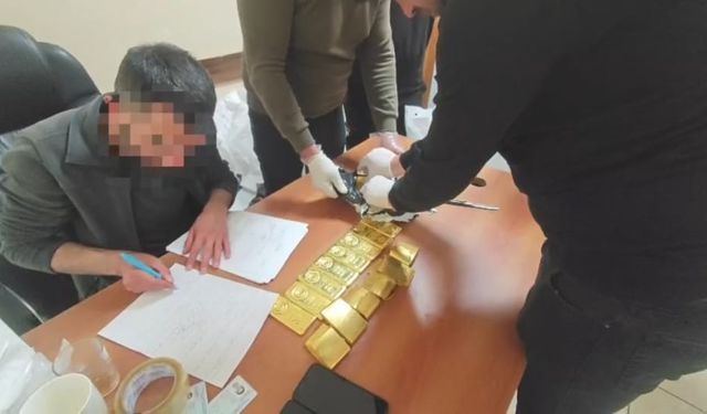 Havalimanında kaçak altın ve para ele geçirildi!
