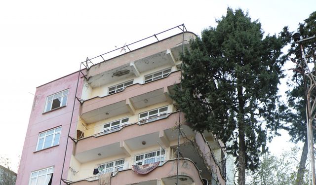 Samsun’daki heyelan bölgesinde ikinci heyelan