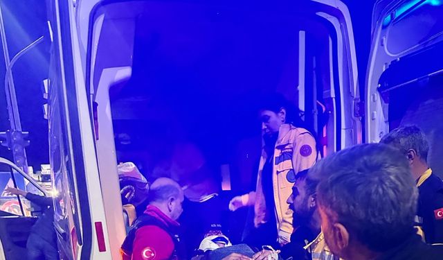 TIR kırmızı ışıkta durmadı, hafif ticari araçla çarpıştı
