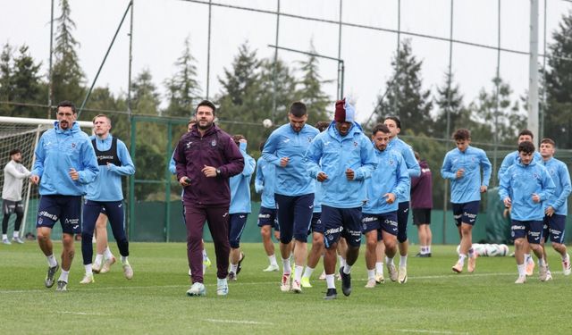 Trabzonspor, Göztepe Maçı Hazırlıklarını Sürdürüyor