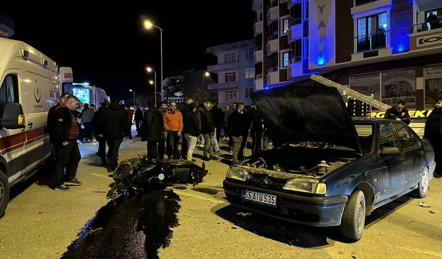 Gerze’de Kaza: 3 Kişi Yaralandı
