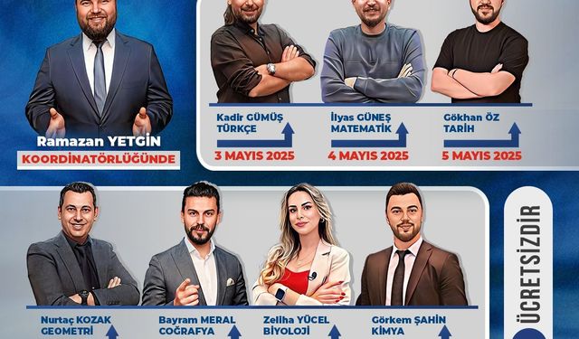 Genel tekrar kampına davetlisiniz!