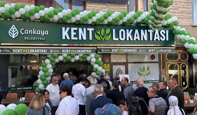 Çankaya Kent Lokantası hizmete devam ediyor