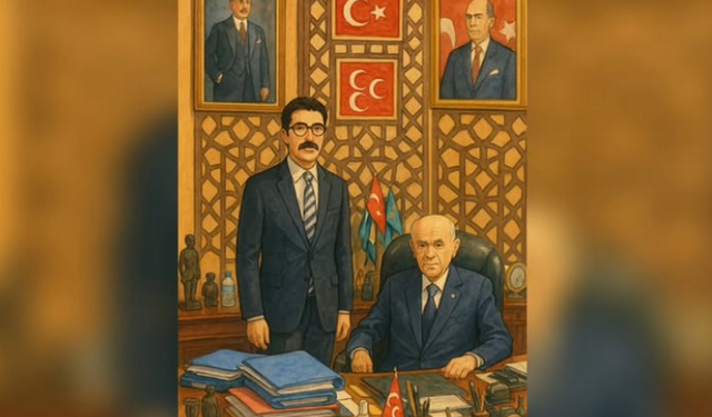 "Studio Ghibli" akımına Bahçeli ile katıldı!