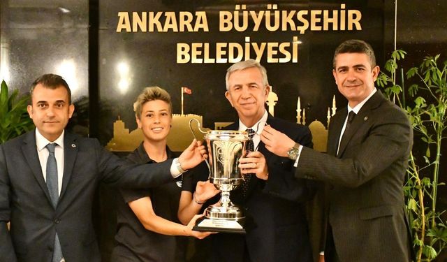 Haymana Spor Kupayla ABB’yi Ziyaret Etti