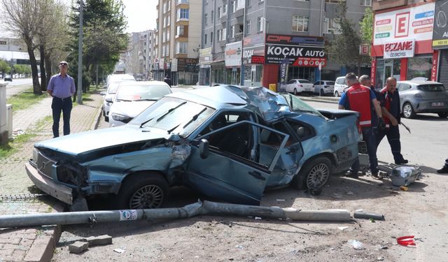 Kayseri'de beklenmedik kaza