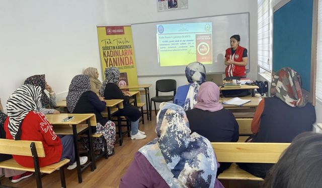 Niğde'de kadınlar KADES uygulaması ile tanıştı