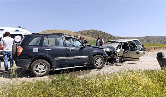 Yozgat'ta yaşanan kazada 6 kişi yaralandı
