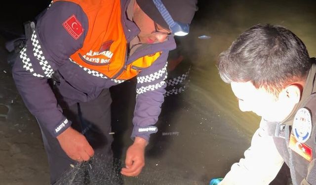 3 ton 820 kilo inci kefali ele geçirildi