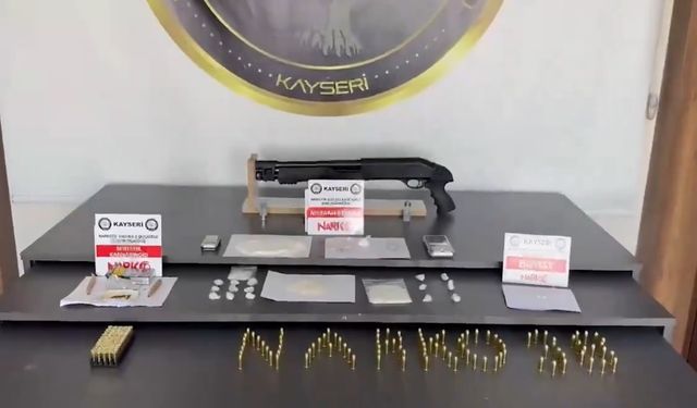 Kayseri'de uyuşturucu satıcılarına operasyon!