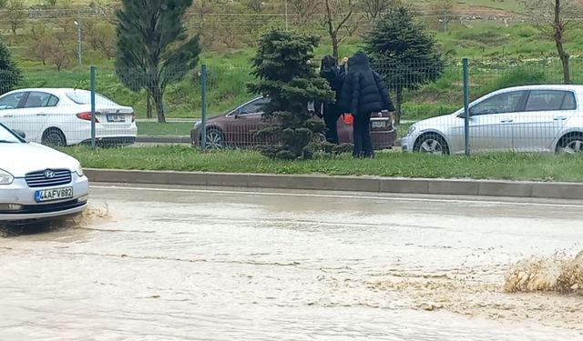 Malatya'da sağanak!