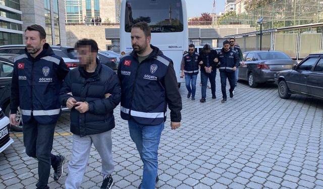 Samsun’da 7 gözaltı