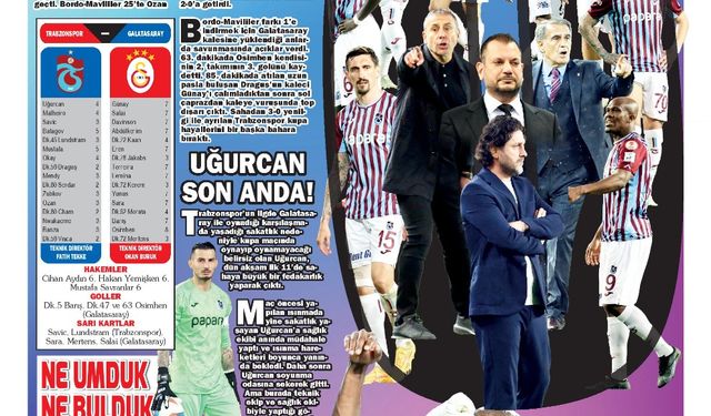 Trabzonspor’un Avrupa hayali sona erdi