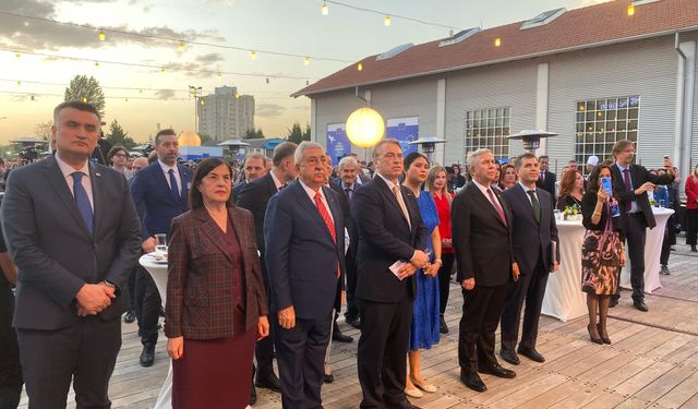 Bendevi Palandöken, Avrupa Günü Resepsiyonuna katıldı