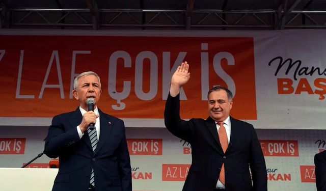 Başkan Güngör  Mansur Yavaş'ın yeni yaşını kutladı