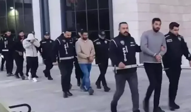 Gökçeada'da 9 tutuklama